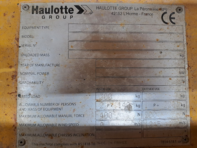 Picture of a HAULOTTE COMPACT 12