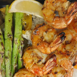 2 Shrimp Skewers Dinner