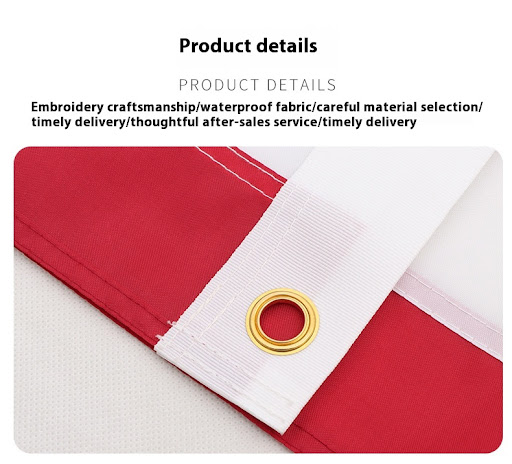 Title 2, Oxford Cloth Stars and Stripes Embroidered Amer...