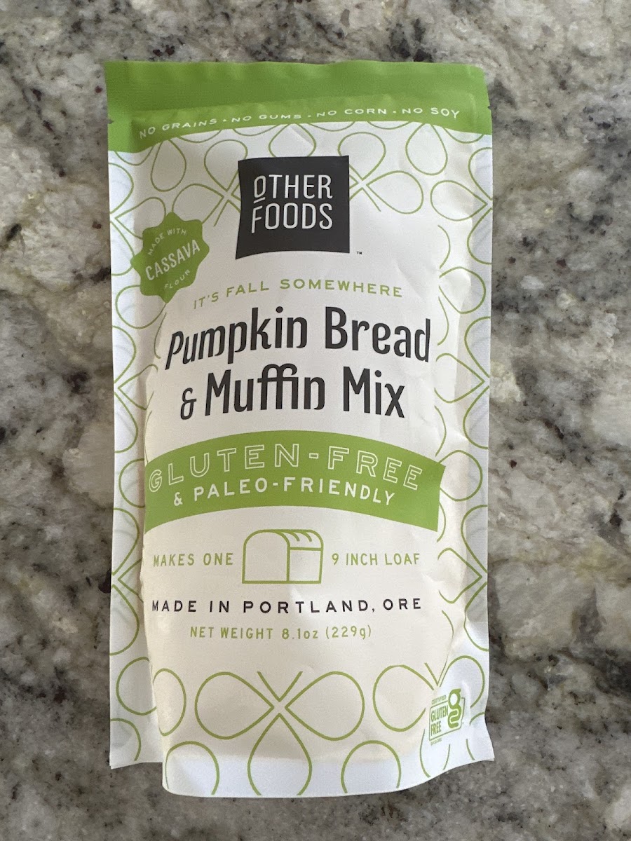 Pumpkin Bread & Muffin Mix