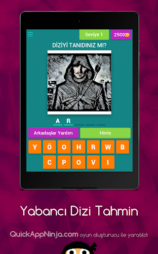 Yabancı Dizi Tahmin