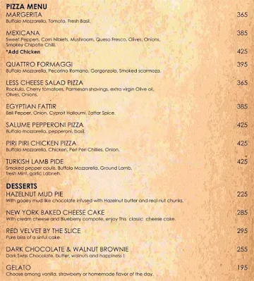 MediumWellDone menu 