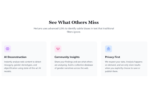 HerLens screenshot 2