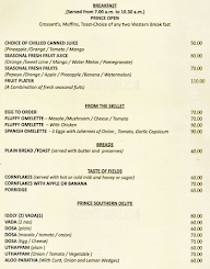 Silver Spoon Restaurant menu 1