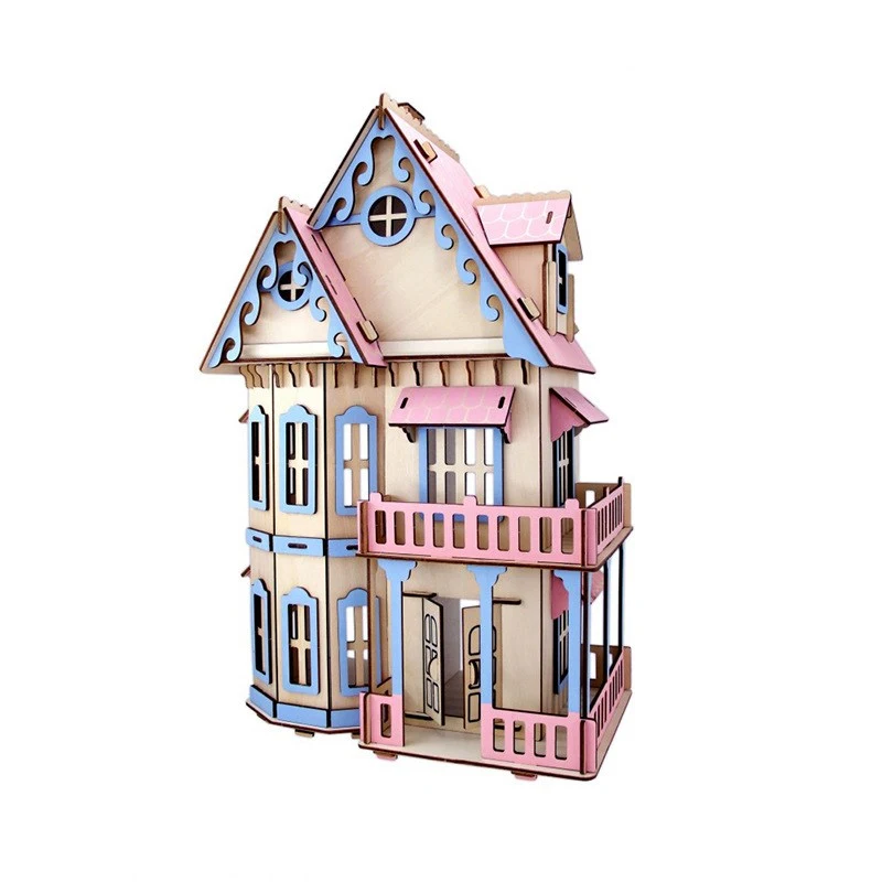 Title 3, Wooden 3D puzzle for a challenging, three-dimen...