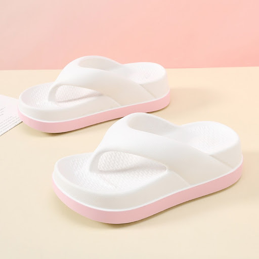 Title 4, Womens Platform Height Increasing Flip Flops C...