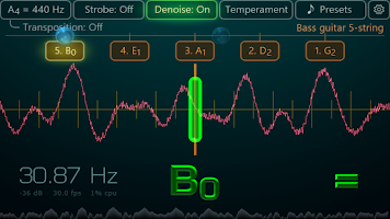 Airyware Tuner - strobe & more Screenshot