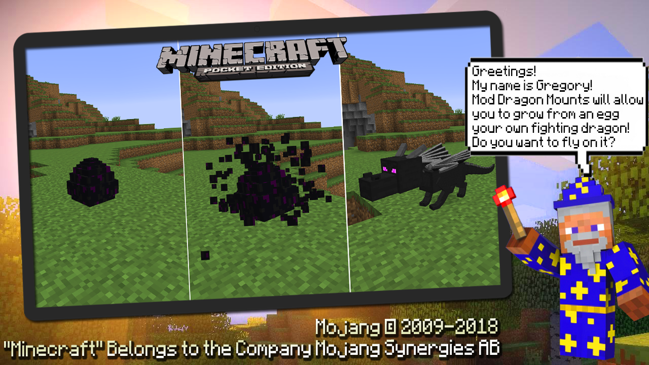 Mod Dragon Mounts 2 For Minecraft Pe 1 1 Apk Download Com Wizardclubmcpe Mod Dragon Mounts2 Apk Free