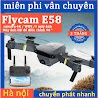 Flycam E58 , Camera 4K , Kết Nối Trực Tiếp Smartphone Quay Phim Chụp Ảnh Hd - Trang Bị Đèn Led Trợ Sáng Trong Camera