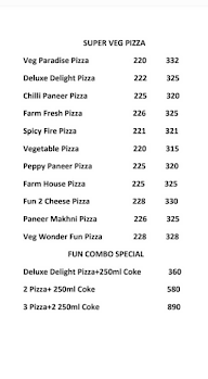 The Domes Pizza menu 1