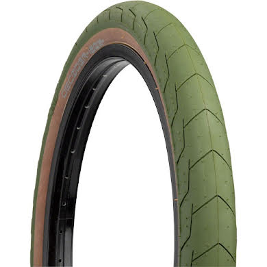 Eclat Decoder Tire - 20 x 2.4, Clincher, Wire, Army Green/Brown, 120tpi