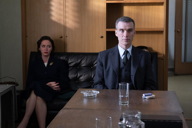 Emily Blunt and Cillian Murphy in ‘Oppenheimer’. Picture: MELINDA SUE GORDON/UNIVERSAL PICTURES