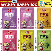 Pate Wanpy Happy 100 70G - Thức Ăn Ướt Cho Mèo ___