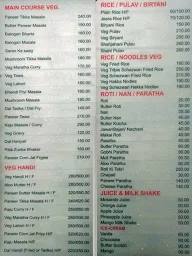 Hotel Tanishkka menu 5