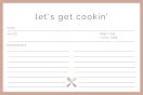 Get Cookin' - Recipe Card item