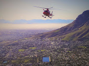 A German tourist was airlifted to safety after falling on Lions Head in Cape Town on Easter Sunday.