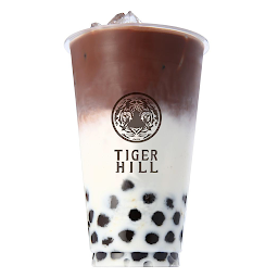 Brown Sugar Chocolate Milk with Boba & Cream Mousse 虎糖波霸可可厚鮮奶