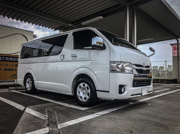 ハイエースバンのハイエースダークプライム２・200系ハイエース・9月もよろしくお願いします。・ドライブ・洗車に関するカスタム事例の投稿画像1枚目