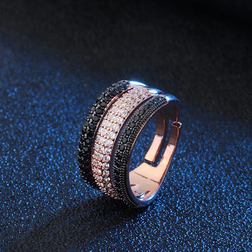 Title 4, Zirconium Live Ring Creative Color Matching. Ex...