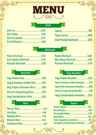 Mini Dhaba menu 6