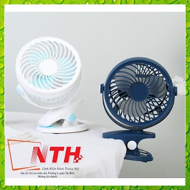 Quạt Kẹp Để Bàn Cyx - Q2 - Quạt Sạc Tích Điện
