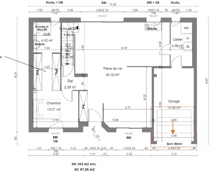 Vente maison neuve 5 pièces 102.37 m² à Clastres (02440), 203 188 €