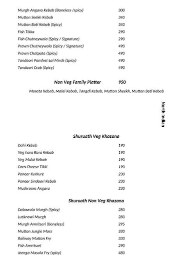 Malvan Tadka menu 