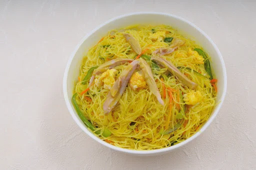 Curried Singapore Rice Noodles Chicken(Mc)