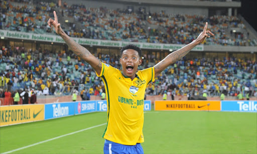 Bongani 'Ben 10' Zungu of Mamelodi Sundowns is in a class of his own in the heart of the field