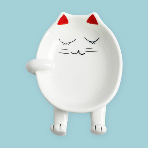 Title 7, Cartoon Ceramic Pot Lid Rack