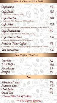 Charmant - The Heritage Cafe menu 5