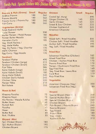 Crystal Restaurant & Bar menu 3