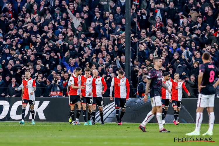 Arne Slot en Feyenoord zorgen voor een onwaarschijnlijke prestatie tegen AS Roma