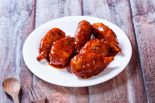 Sweet Garlic Pan Fried Momos