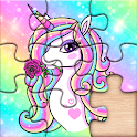 Unicorn Puzzles Game for Girls icon