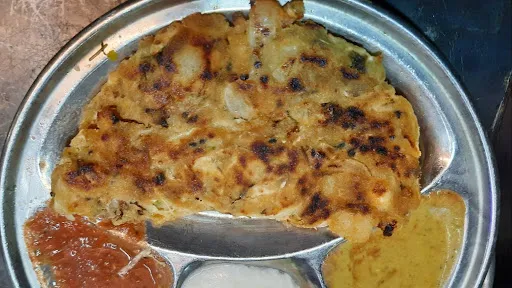 Butter Aloo Bhujia Paratha