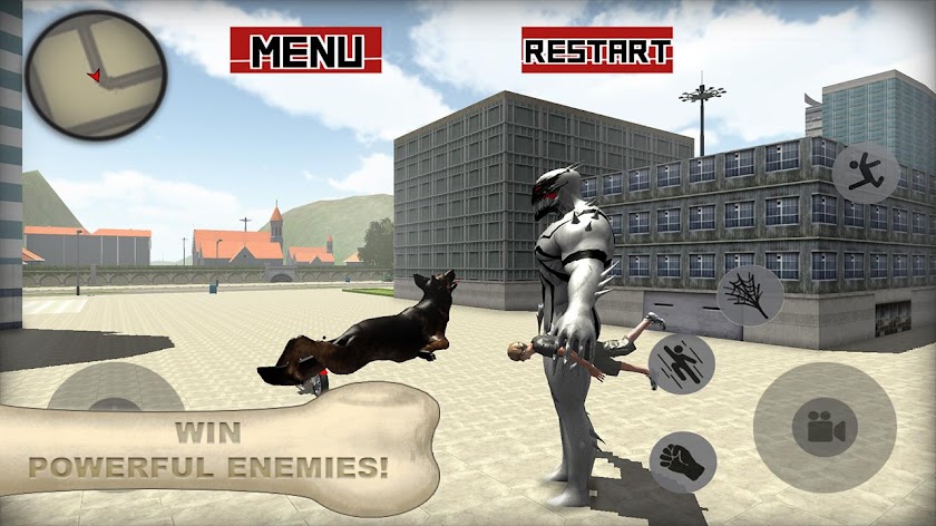 Superhero Dog Battle 3D Screen 3
