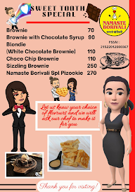 Namaste Borivali menu 1