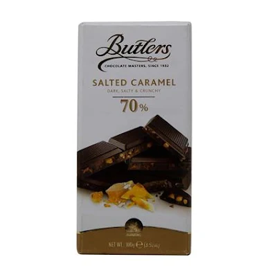 Butlers Dark Salted Caramel Bar 100 Gm