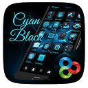 Baixar Cyan+Black Go Launcher Theme Instalar Mais recente APK Downloader