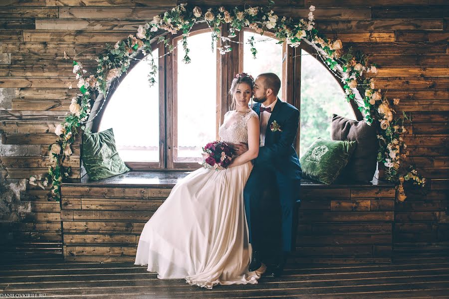 Fotógrafo de casamento Kirill Danilov (danki). Foto de 31 de agosto 2017