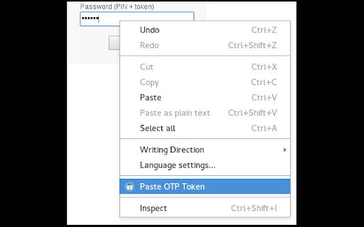 Simple OTP Token Generator