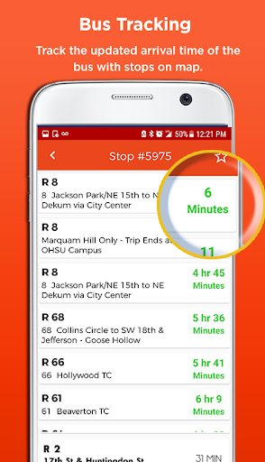 TriMet Rail  Bus Tracker