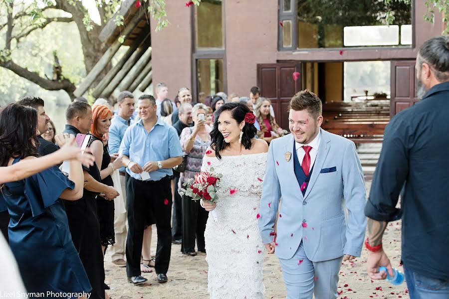 Wedding photographer Lizel Snyman (lizelsnyman). Photo of 1 January 2019