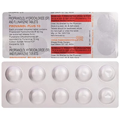 Provanol Plus 40mg/10mg Tablet 10s