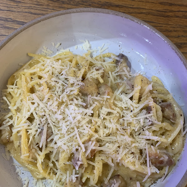 Pasta carbonara