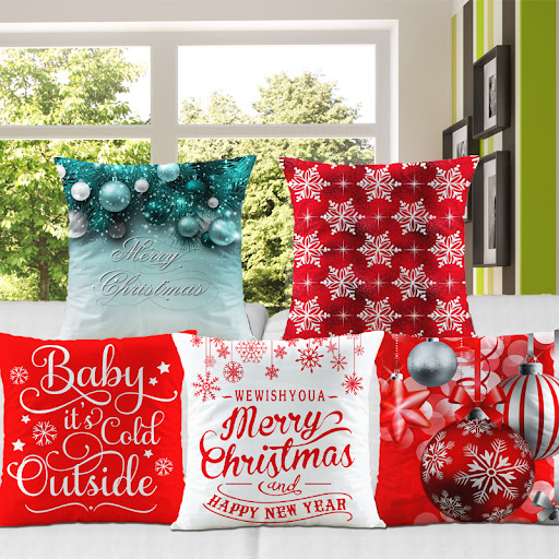 Title 1, Digital Print Christmas Pillowcase Enhance your...