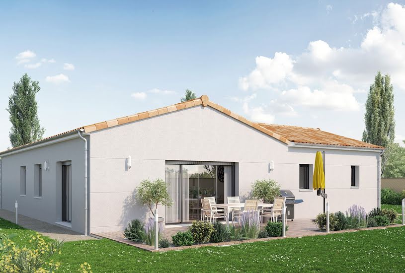  Vente Terrain + Maison - Terrain : 439m² - Maison : 120m² à Naintré (86530) 