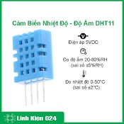 Cảm Biến Nhiệt Độ - Độ Độ Ẩm Dht11