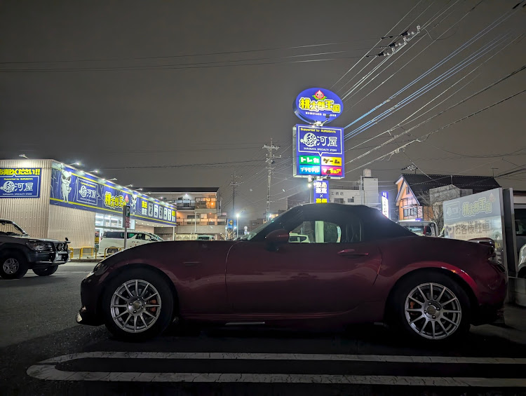 ロードスターのいつもイイネ&コメントありがとうございます🙇‍♂️・マツダのある暮らし・夜ドラは体力回復に関するカスタム事例の投稿画像1枚目